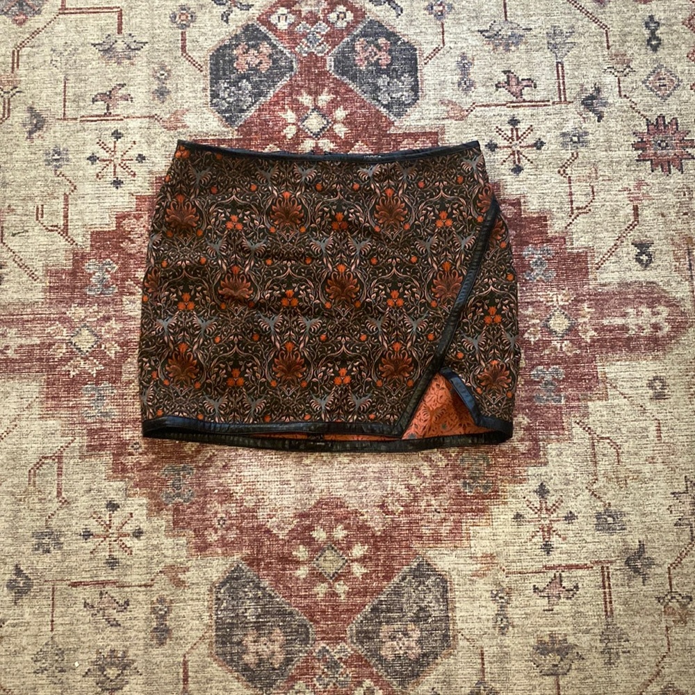 Express printed skirt